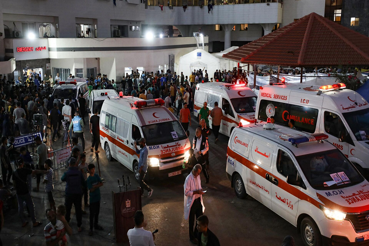 Los hospitales de Gaza quedan inoperativos después de sufrir ataques aéreos