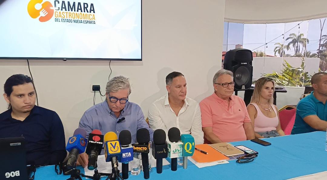 Junta Directiva renovada de la Cámara gastronómica de Margarita