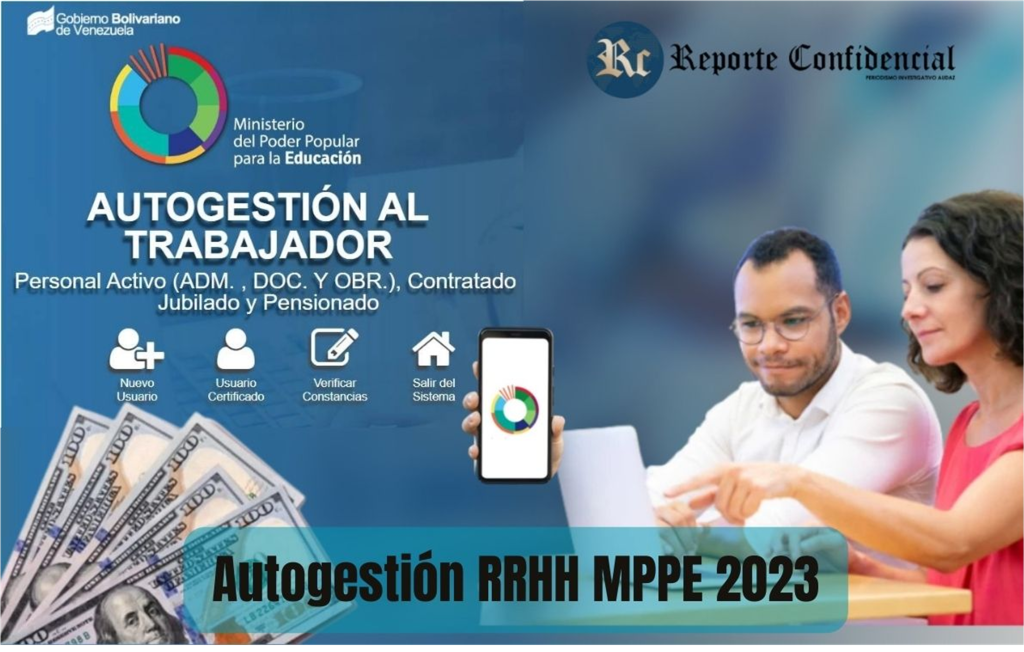 ¡Autogestión RRHH MPPE 2023! Regístrate, consulta y cobra el aguinaldo de Noviembre