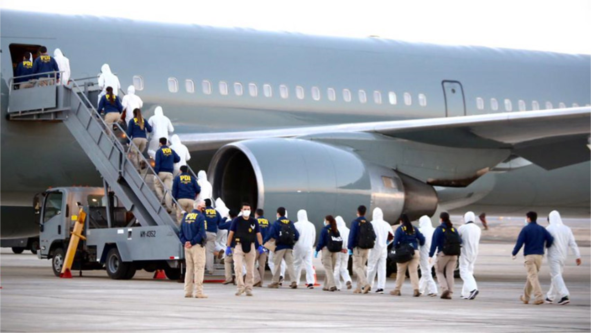 Venezuela no autorizó llegada de avión con migrantes expulsados desde Chile
