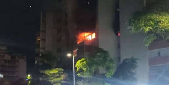 Dos fallecidas por incendio en la Av. Andrés Bello