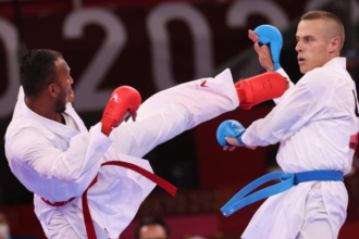 La victoria de Madera se produjo en la categoría de los 67 kilogramos, frente a un atleta chileno, que eran los locales de la competencia.