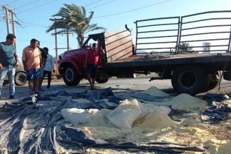 ¡Margarita! Accidente de tránsito en la Av. JBA +FOTOS