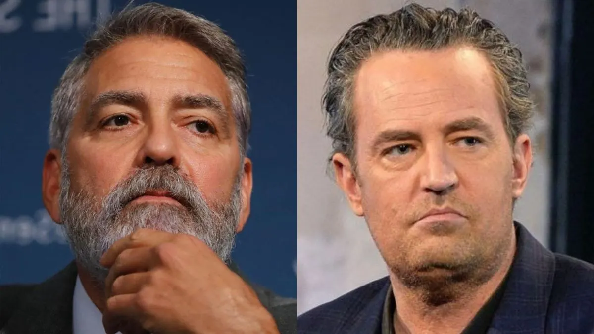 George Clooney revela el infeliz tiempo de Matthew Perry en Friends