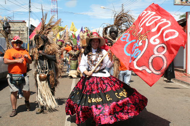 El tradicional Baile del Mono en Caicara, Maturín