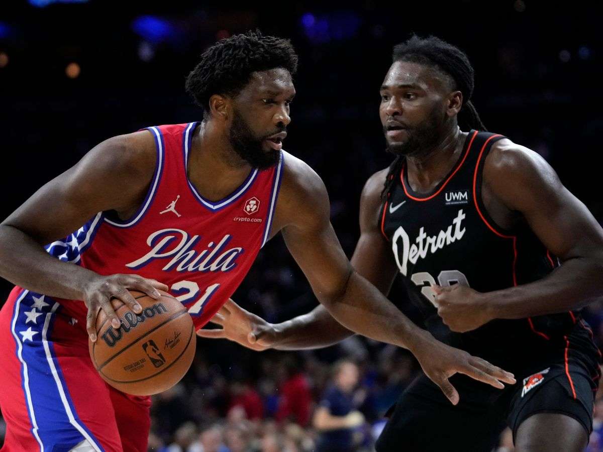 Embiid se destaca y amplía el dominio de los 76ers sobre los Pistons