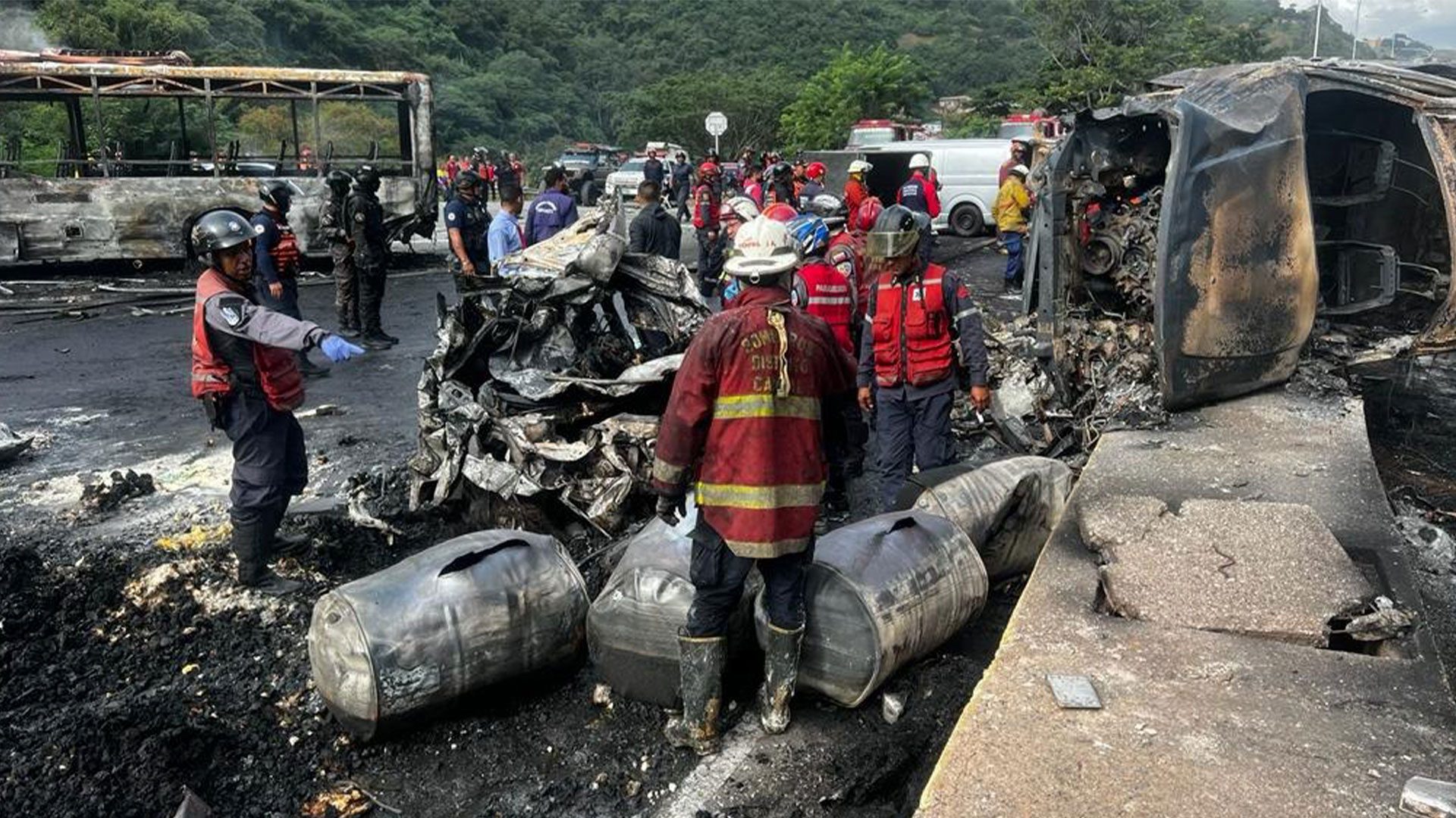 Lista de víctimas mortales del accidente en la Caracas-Guarenas