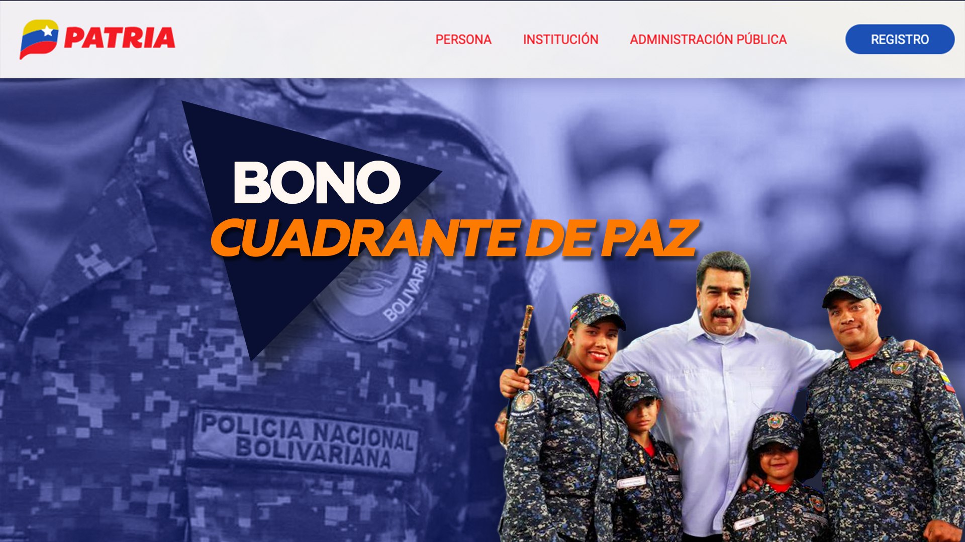 Comienza la distribución del Bono Cuadrantes de Paz para promover la seguridad