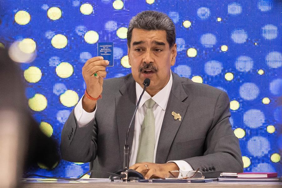 Maduro asegura contar con un plan para restablecer los derechos de Venezuela sobre el territorio del Esequibo