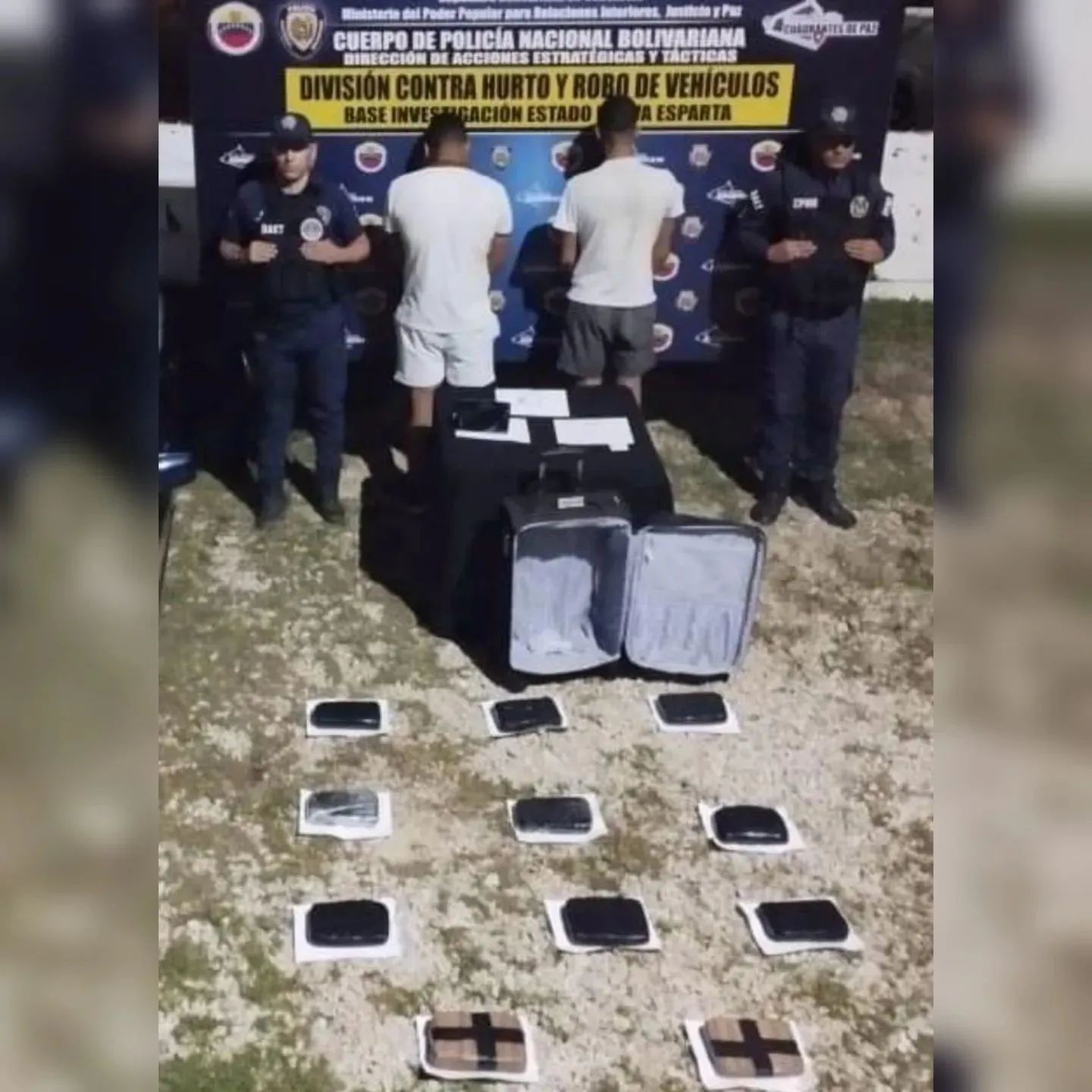 Isla de Margarita: Capturan a dos sujetos con 11 panelas de marihuana