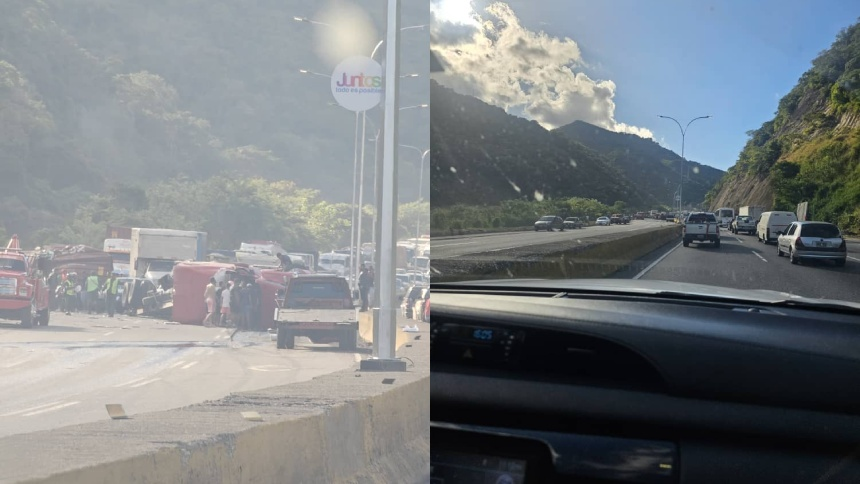 Accidente Caracas-Guarenas