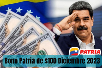 NUEVO BONO PATRIA de $100 2023: ¿Cómo COBRARLO HOY?