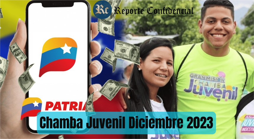 BONO CHAMBA JUVENIL Diciembre 2023 con AUMENTO