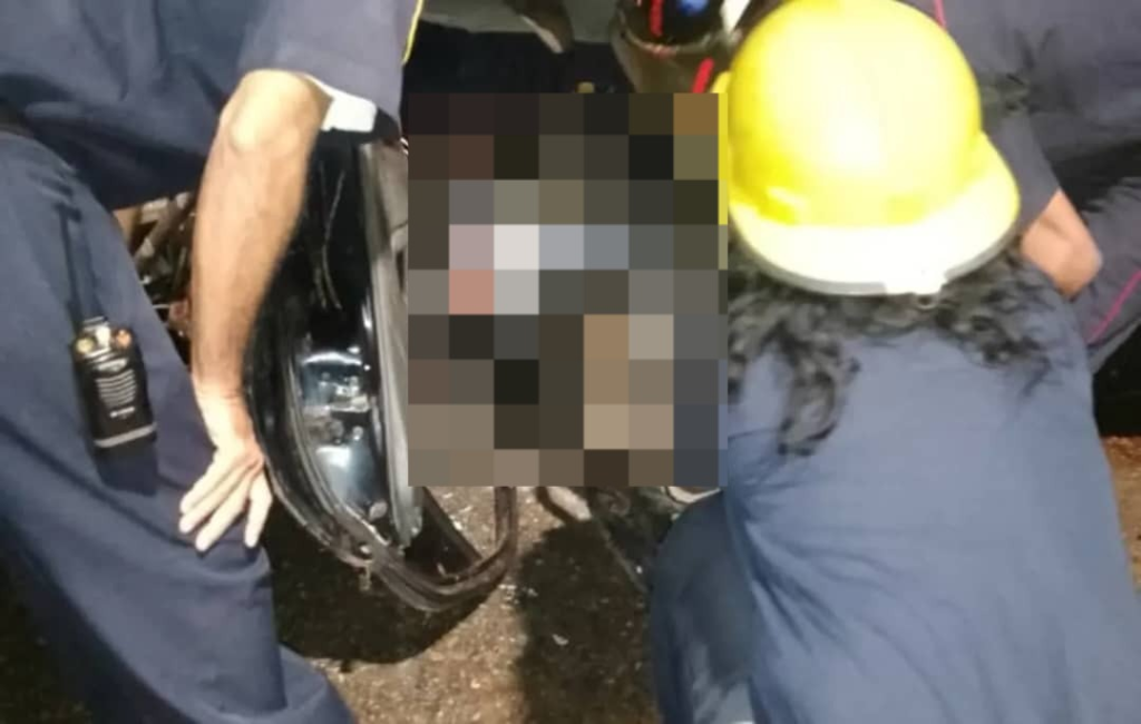 Isla Margarita: Un fallecido y 5 heridos en volcamiento de vehículo +FOTOS