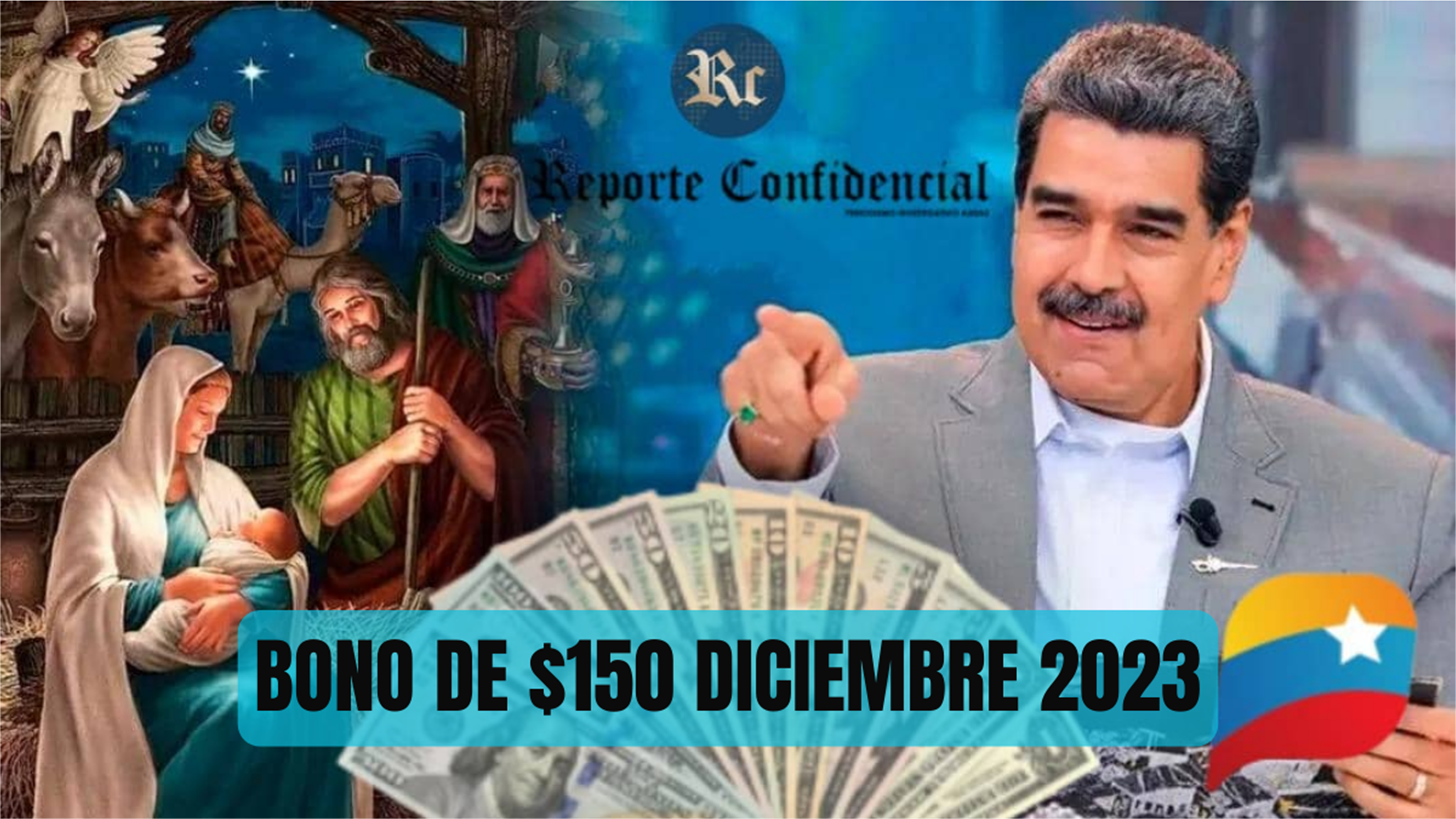 BONO de $150 por PATRIA: COBRA HOY 23 de DICIEMBRE 2023