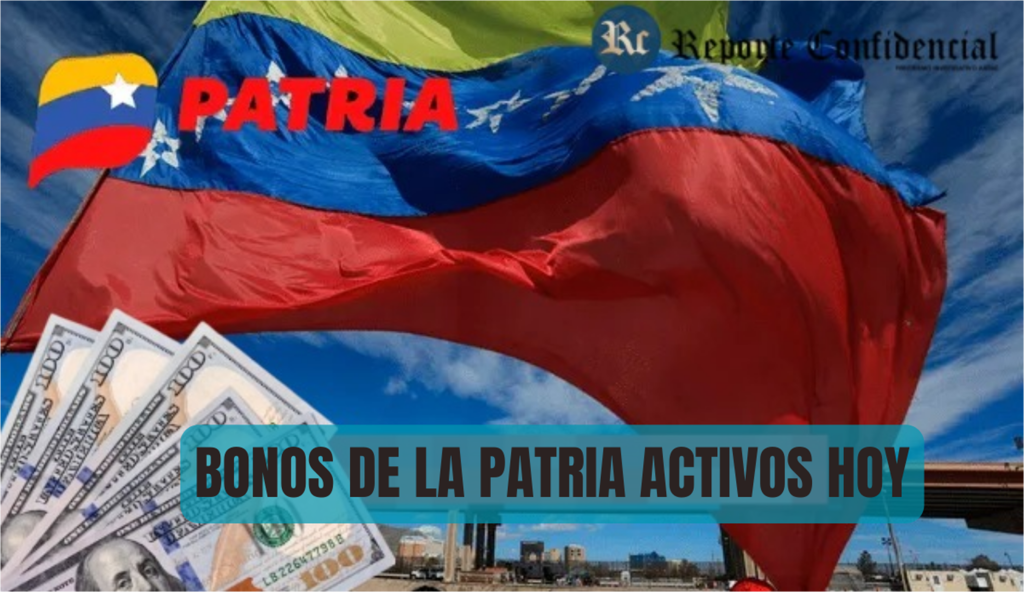 BONOS PATRIA ACTIVOS HOY 26 de DICIEMBRE 2023