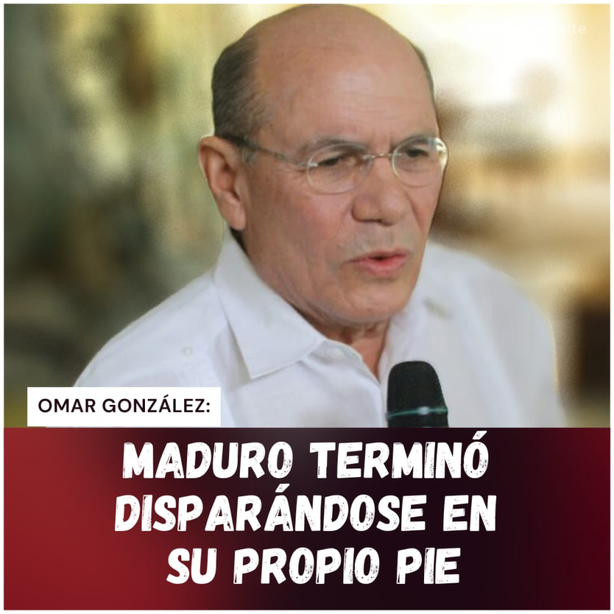 Omar González: Maduro tertminó disparándose en su propio pie