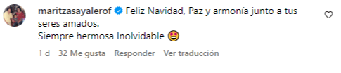 Irene Sáez sorprende a todos con imágenes de celebración navideña que la hacen lucir más joven.