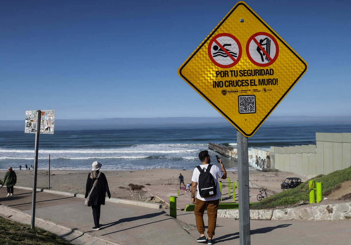 Aumenta en un 31% el cruce de migrantes en la frontera mexicana de Tijuana durante el último año