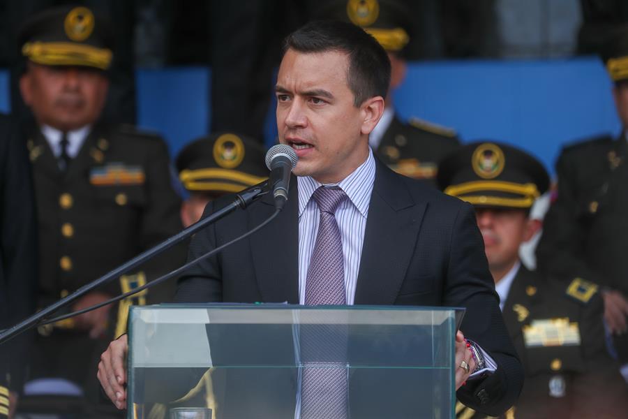 Noboa rechaza oferta de Maduro para asesorarlo en seguridad: “No, gracias!”