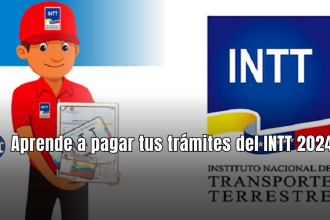 Aprende a pagar tus trámites del INTT 2024 ¡Paso a paso!