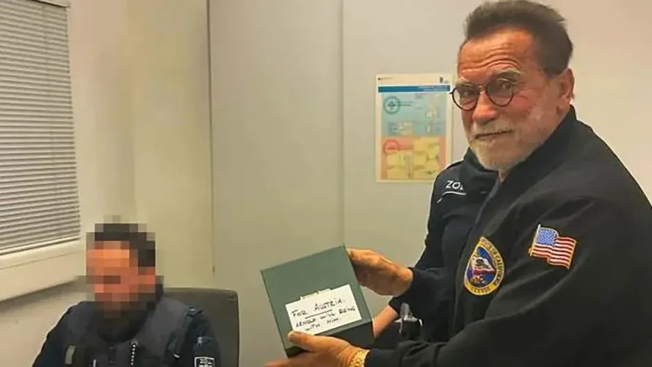 Arrestan a Schwarzenegger en el aeropuerto de Múnich por no declarar un reloj