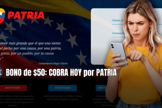 BONO de $50: COBRA HOY por PATRIA