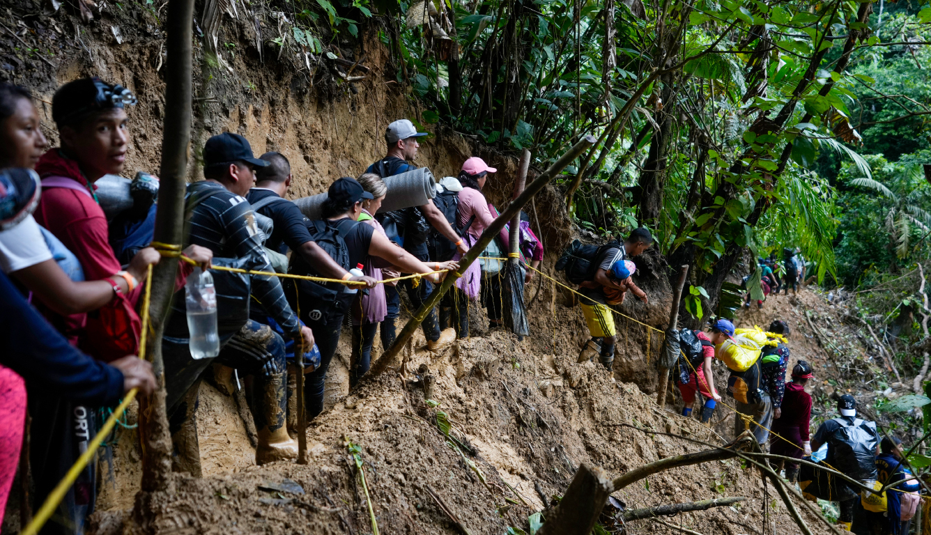 En 2024, más de 82.000 migrantes, principalmente venezolanos, han atravesado el Darién.