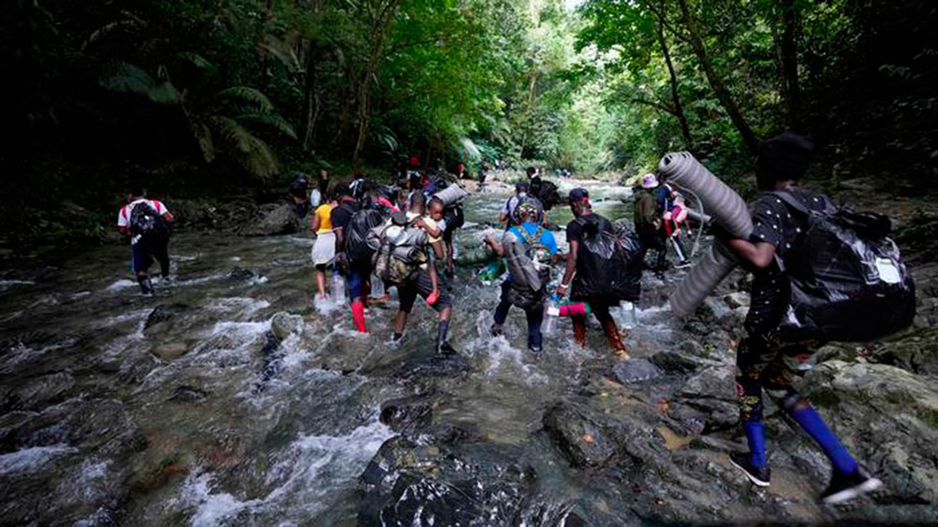 Durante el año 2023, casi 300.000 venezolanos atravesaron la inhóspita selva del Darién