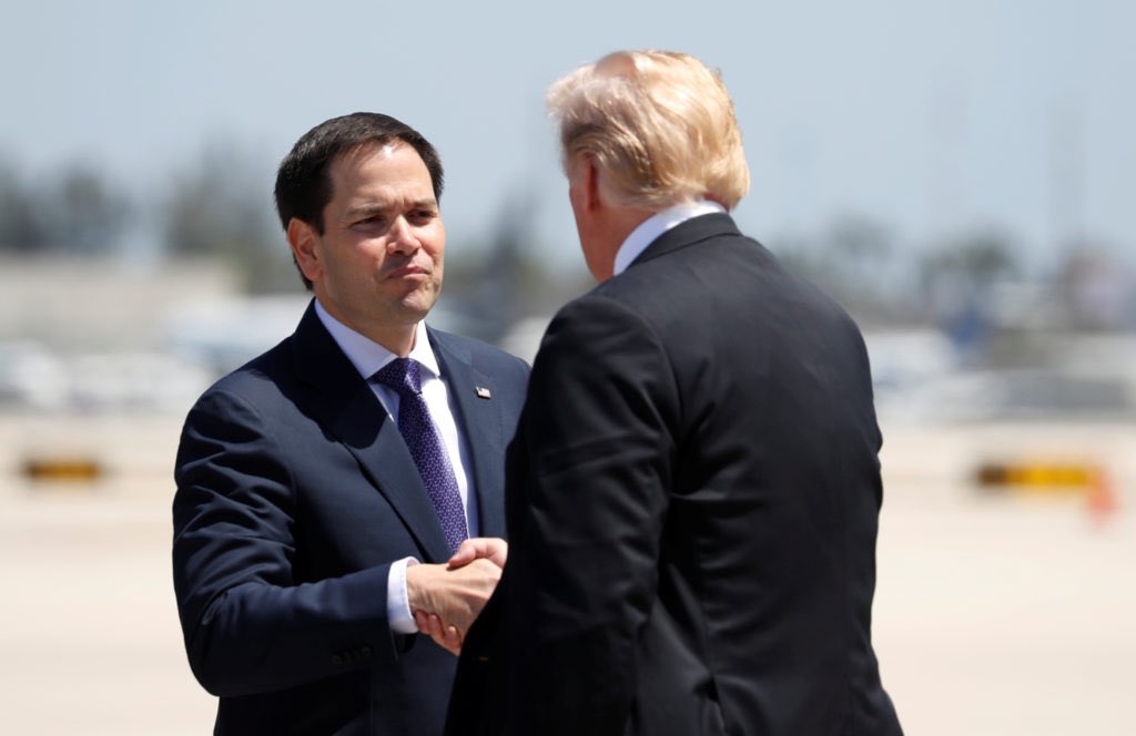 Marco Rubio anuncia su respaldo a Trump en las primarias republicanas