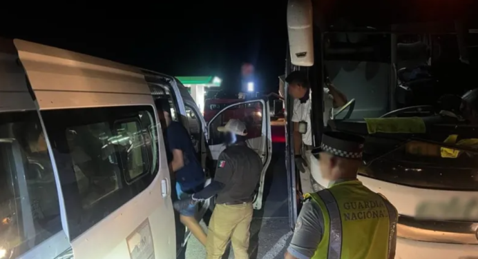 La Guardia Nacional rescata a 5 migrantes venezolanos detenidos ilegalmente en Reynosa