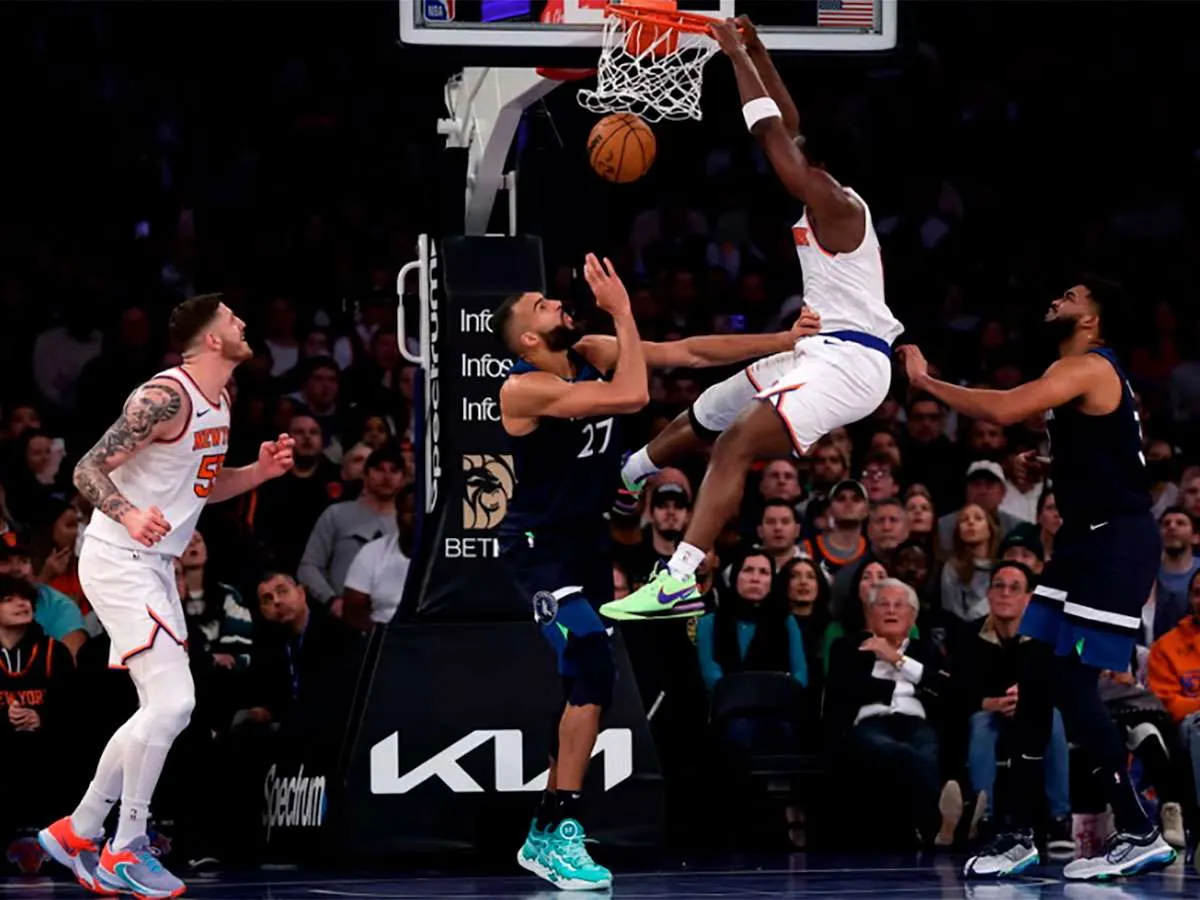 Los Knicks triunfan sobre los Timberwolves y ponen fin a su mala racha