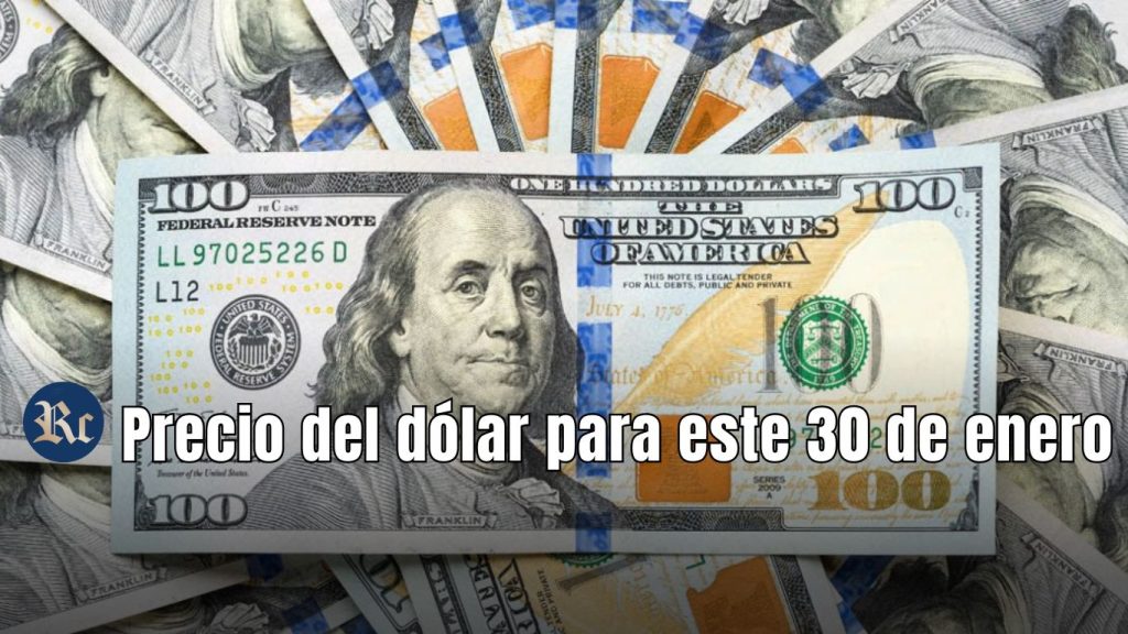 El portal DolarToday establece un precio deÂ Bs. 38,26Â por dÃ³lar de hoy, martes 30 de enero.