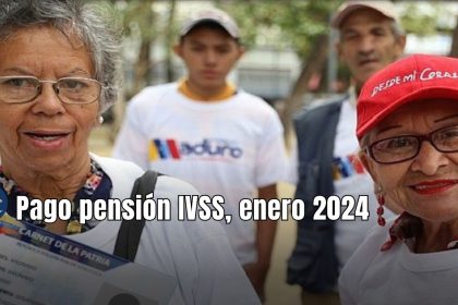 El Instituto Venezolano de los Seguros Sociales (IVSS) efectúa un pago mensual de 130 bolívares a sus beneficiarios