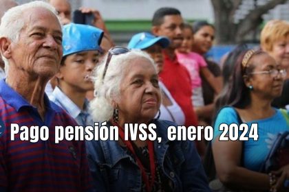 Los adultos mayores inscritos en el Instituto Venezolano de los Seguros Sociales recibirán un nuevo pago durante el mes de enero