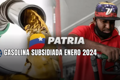 ¡Cronograma oficial de la gasolina subsidiada en enero de 2024 en Venezuela!