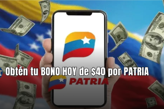 ¡Obtén tu BONO HOY de $40 por PATRIA! ¿Quiénes lo reciben?