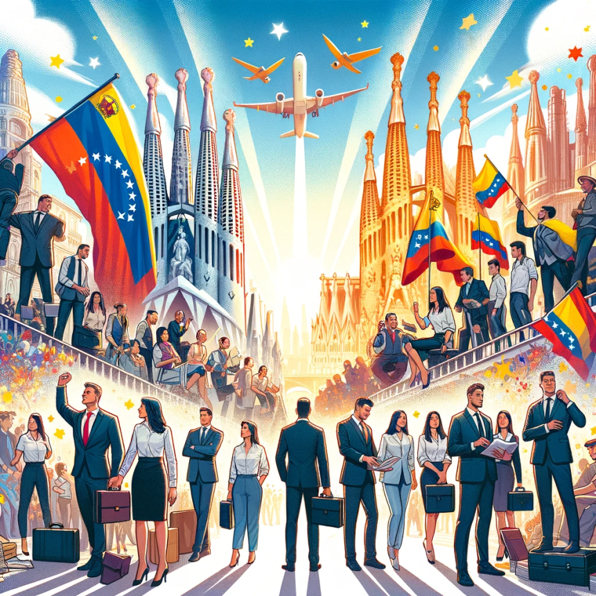 Venezolanos rompen récord en España pasan de empleados a empresarios
