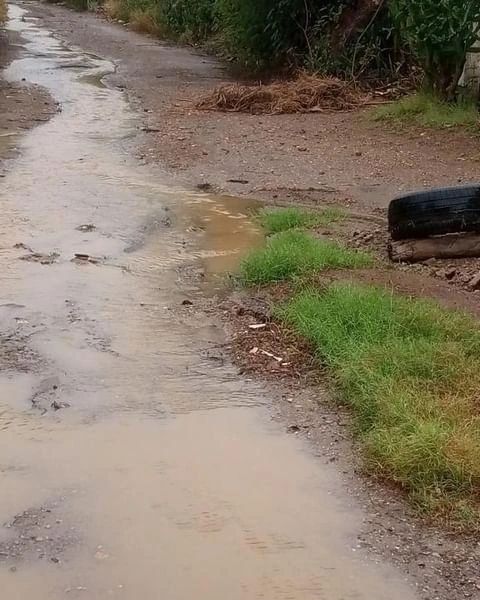 Vecinos en El Dátil claman por solución a crisis de aguas negras