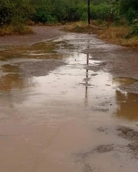 Vecinos en El Dátil claman por solución a crisis de aguas negras