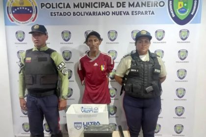 Polimaneiro capturan a "Manos de seda" por robo de baterías