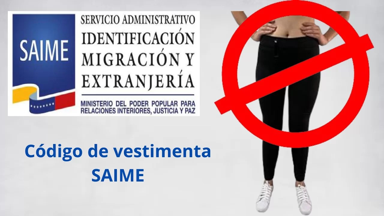 Evita estas prendas de vestir si visitas las oficinas del SAIME