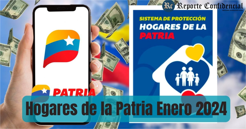 Hogares de la Patria Enero 2024 con AUMENTO (TABLA)