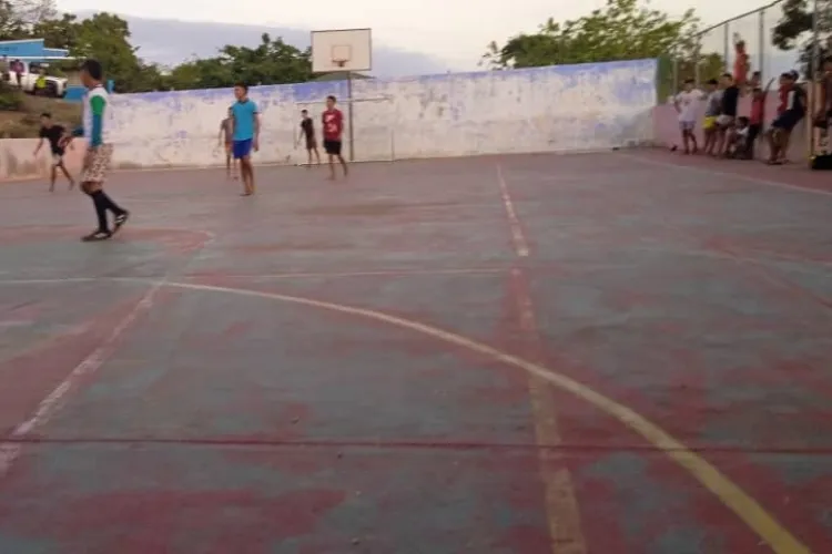 Jóvenes en El Guamache de Coche luchan por espacios deportivos en condiciones precarias