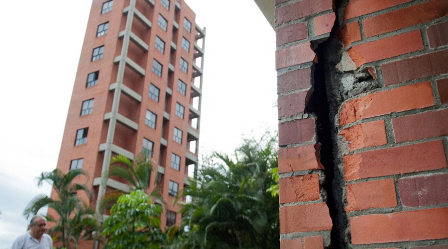 Temblor de magnitud 5,6 sacude el centro y sur de Colombia