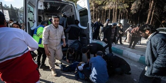 Mueren 103 personas tras explosión en acto de aniversario a Soleimani