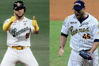 Ambos jugadores vienen de Leones del Caracas tras dejar interesantes números en el Round Robin.