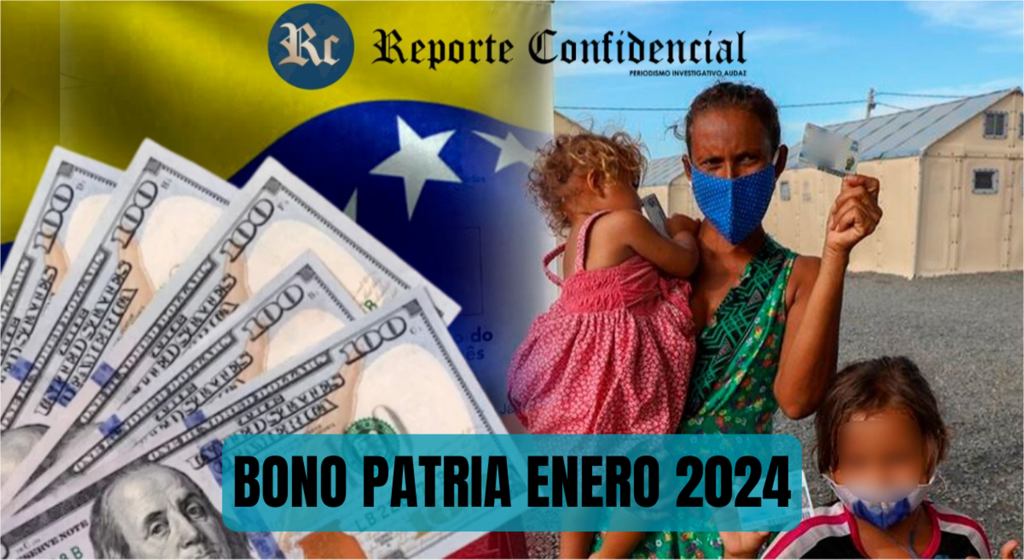 BONO PATRIA de 213Bs ENERO 2024: ¡CÓBRALO HOY MISMO!