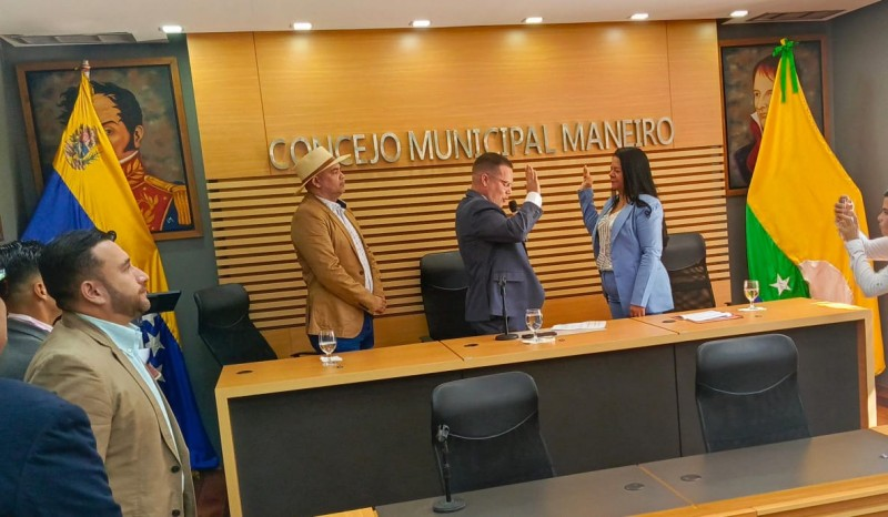 Yineska Lunar asumió presidencia de Cámara municipal de Maneiro