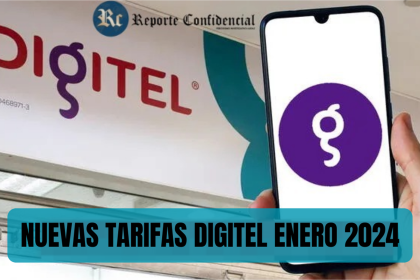 TARIFAS DIGITEL CON AUMENTO ENERO 2024 + MONTOS OFICIALES